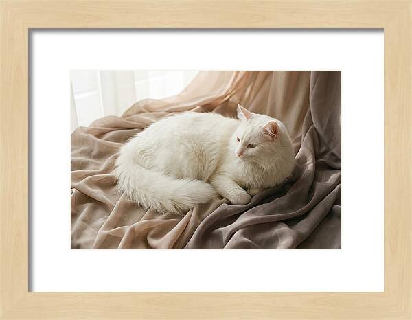 Fluffy White Turkish Angora