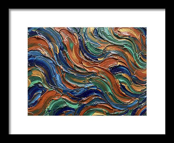 Fluid Art Swirls In Color