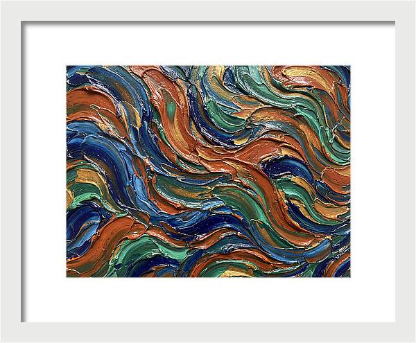 Fluid Art Swirls In Color