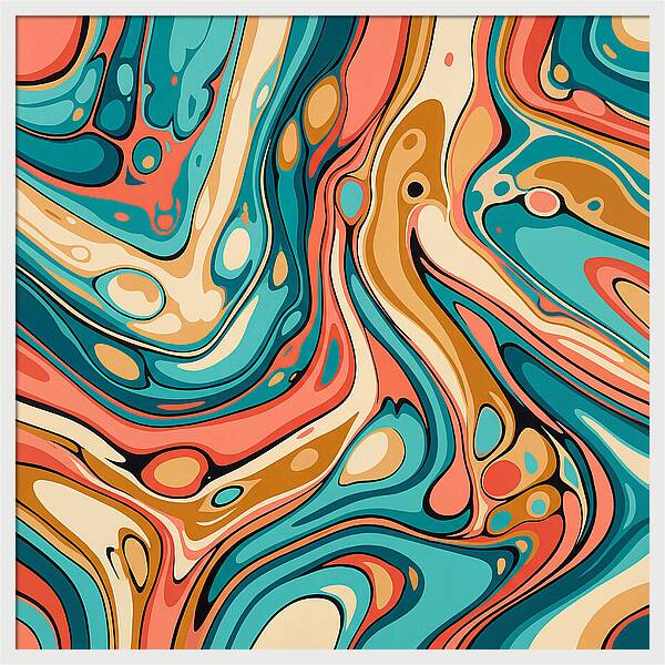 Fluid Dance Of Colors