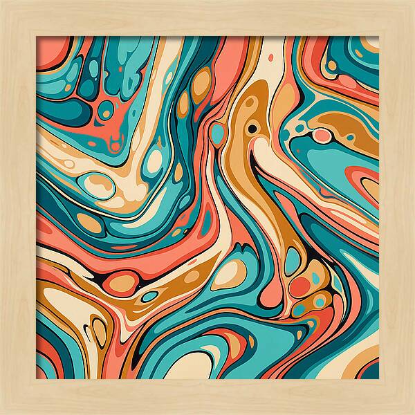 Fluid Dance Of Colors