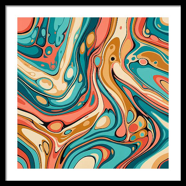 Fluid Dance Of Colors