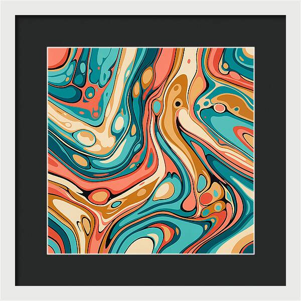 Fluid Dance Of Colors