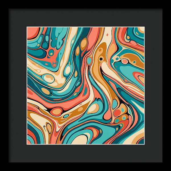 Fluid Dance Of Colors