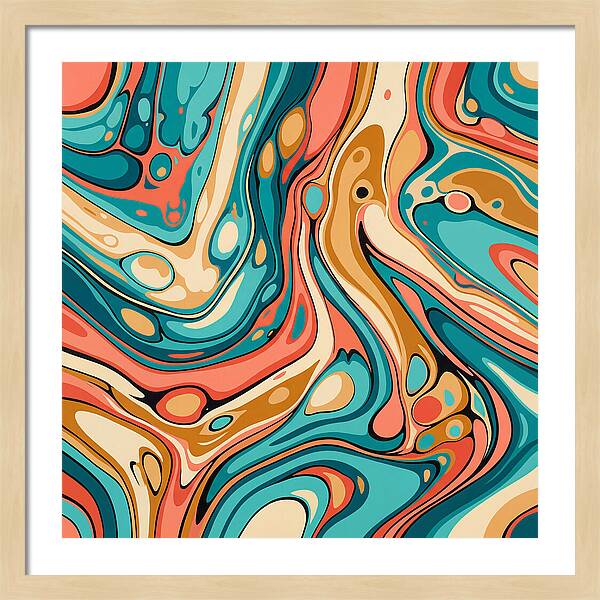 Fluid Dance Of Colors