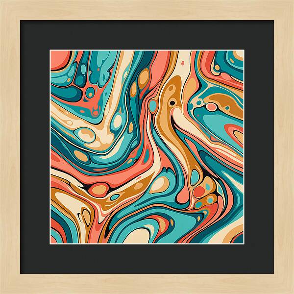 Fluid Dance Of Colors