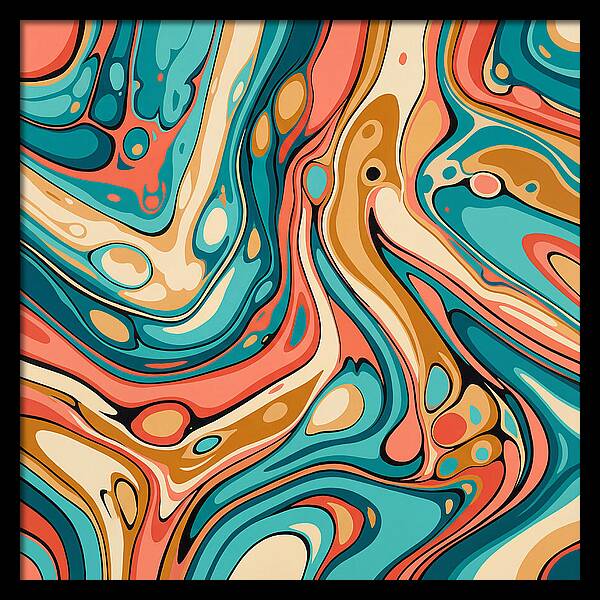 Fluid Dance Of Colors