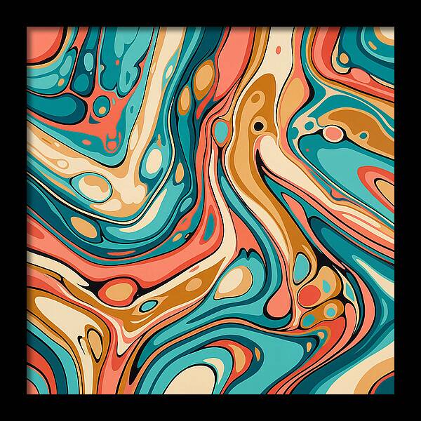 Fluid Dance Of Colors