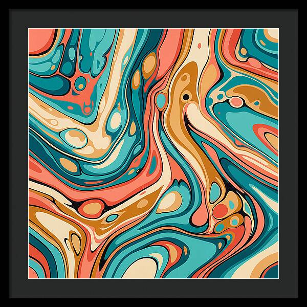 Fluid Dance Of Colors