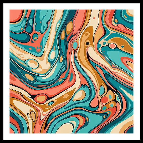 Fluid Dance Of Colors