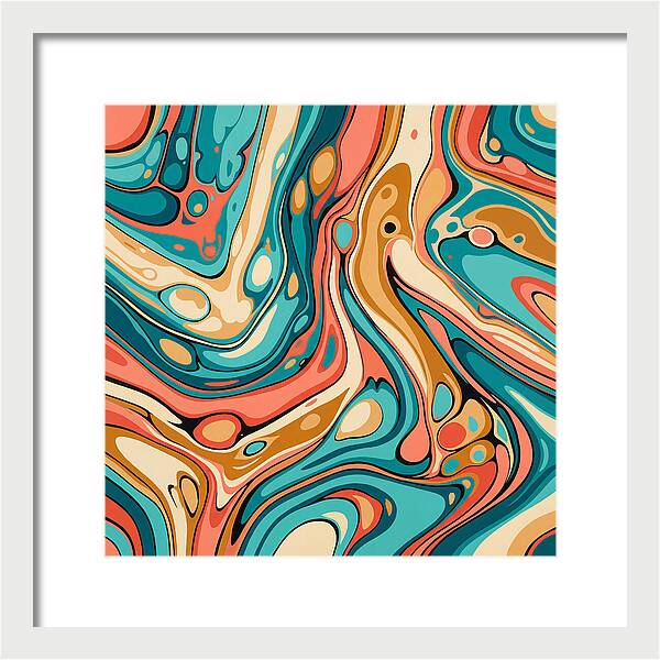 Fluid Dance Of Colors