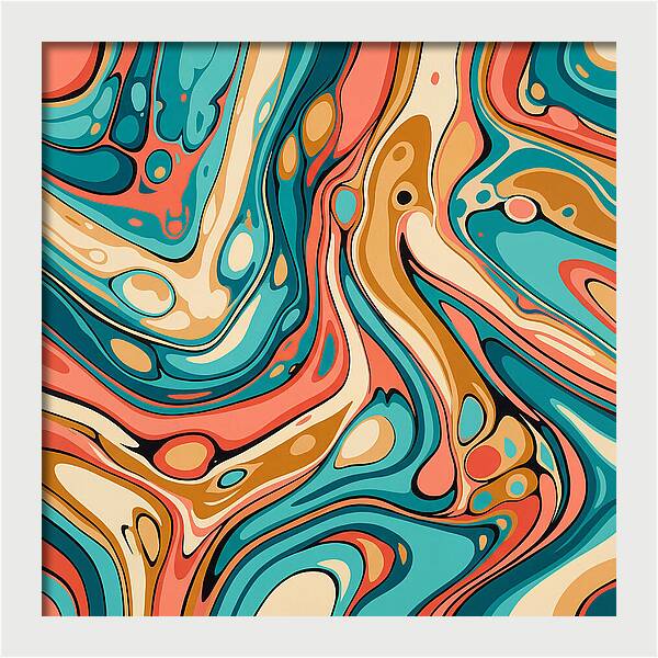 Fluid Dance Of Colors