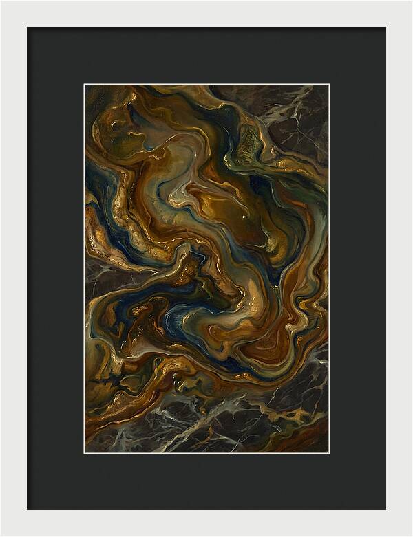 Fluid Harmony In Earth Tones