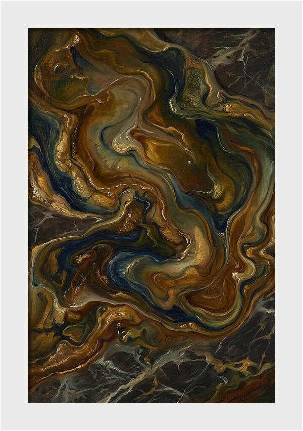 Fluid Harmony In Earth Tones