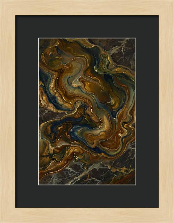 Fluid Harmony In Earth Tones