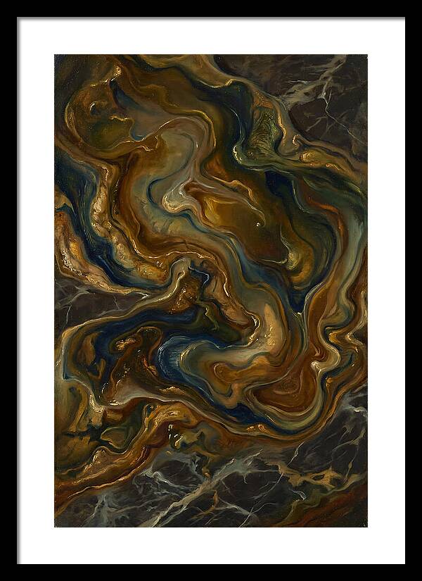 Fluid Harmony In Earth Tones