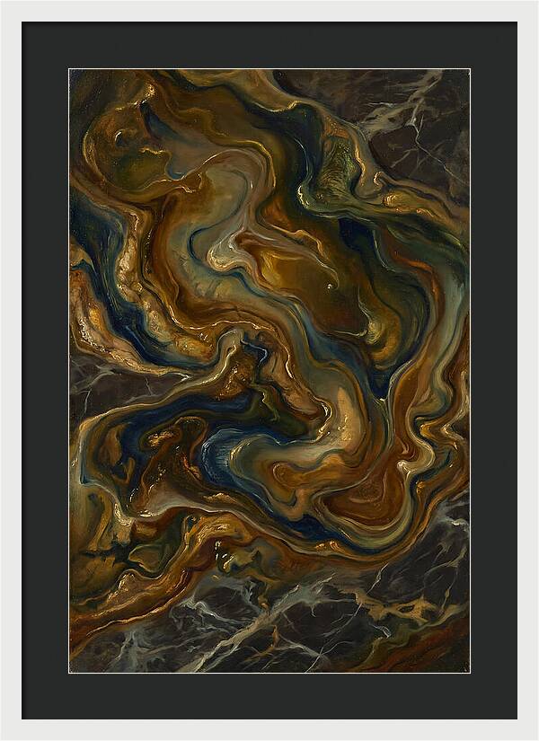 Fluid Harmony In Earth Tones