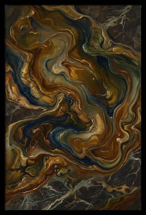 Fluid Harmony In Earth Tones