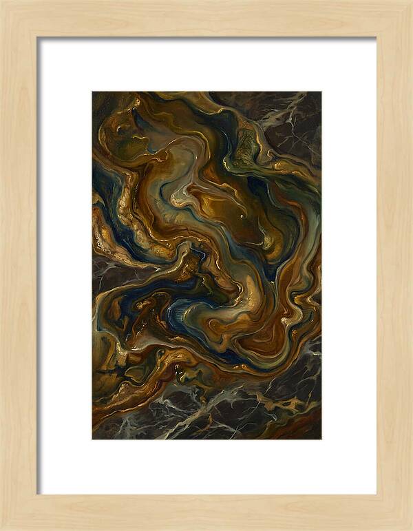 Fluid Harmony In Earth Tones