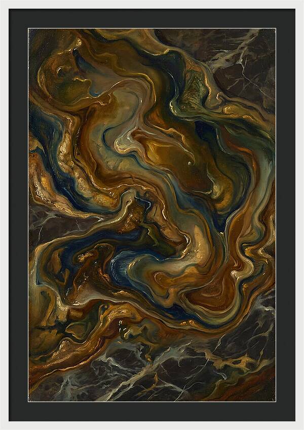 Fluid Harmony In Earth Tones