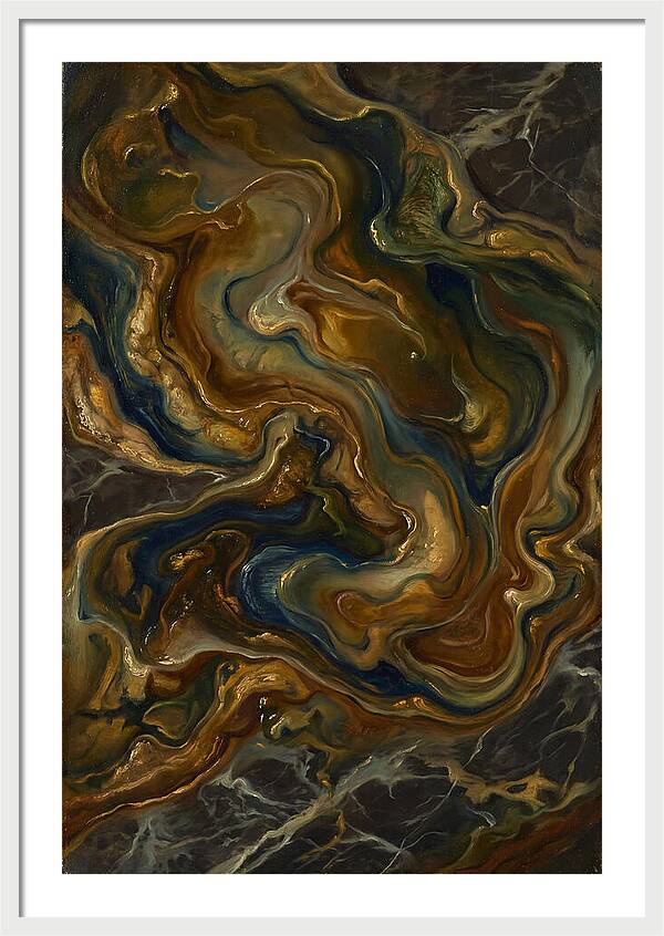 Fluid Harmony In Earth Tones