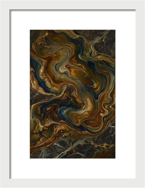 Fluid Harmony In Earth Tones