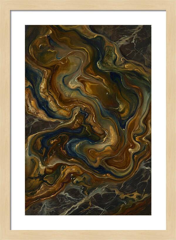 Fluid Harmony In Earth Tones