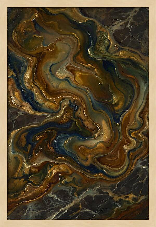 Fluid Harmony In Earth Tones
