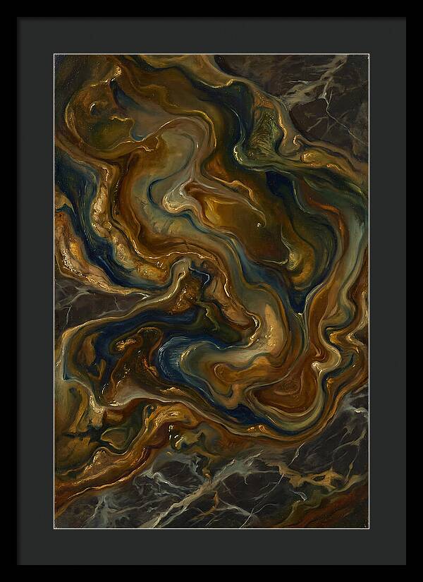 Fluid Harmony In Earth Tones