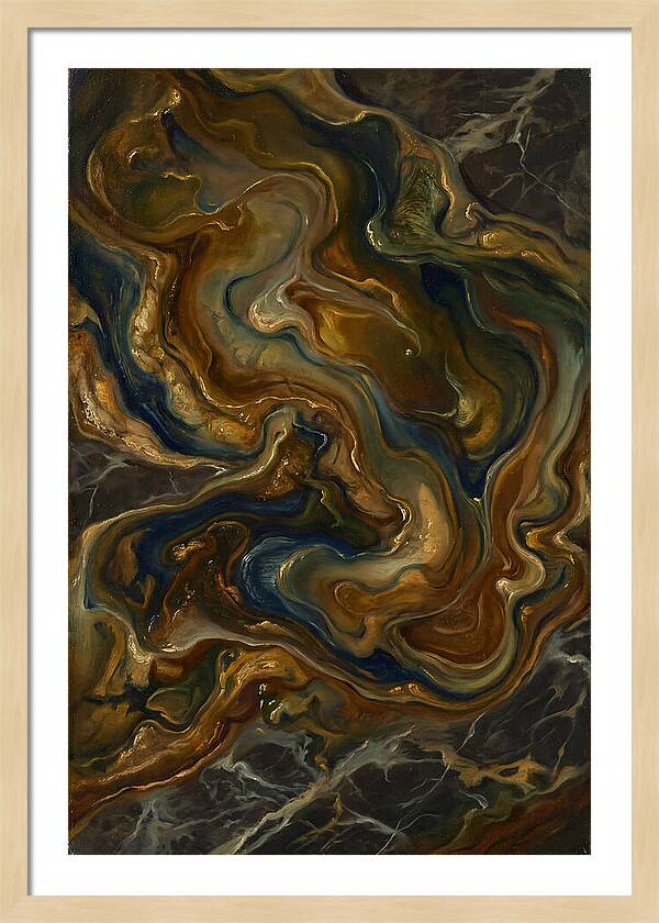 Fluid Harmony In Earth Tones