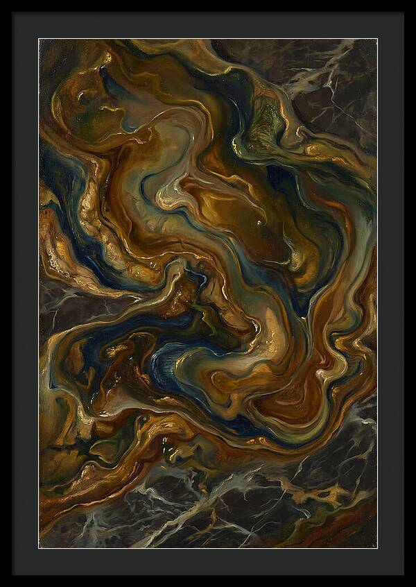 Fluid Harmony In Earth Tones
