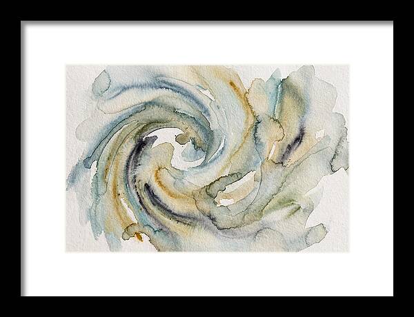 Fluid Watercolor Swirls