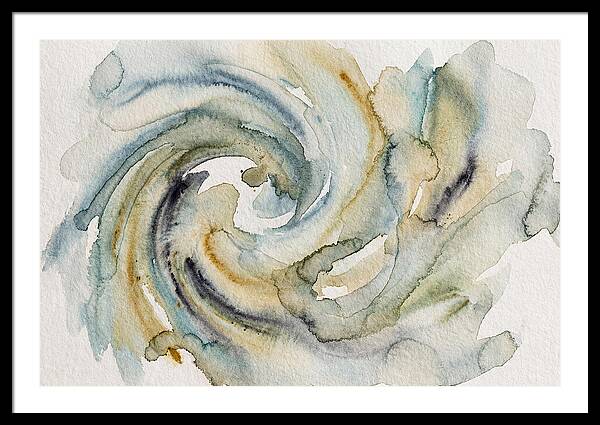 Fluid Watercolor Swirls
