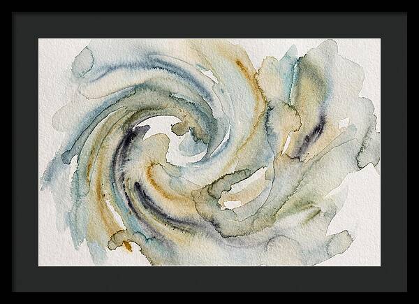 Fluid Watercolor Swirls