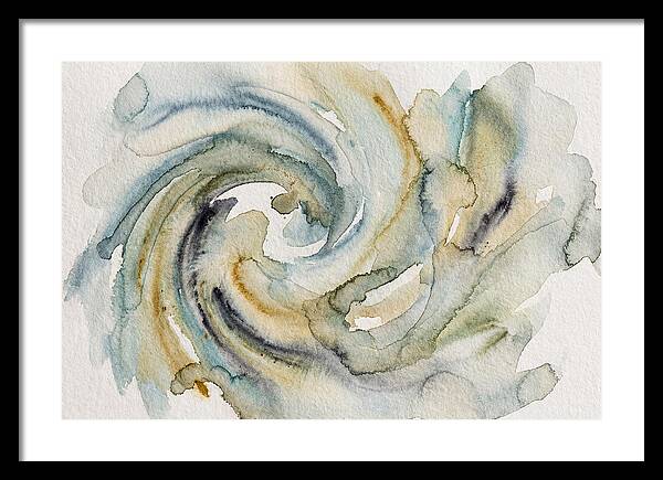 Fluid Watercolor Swirls