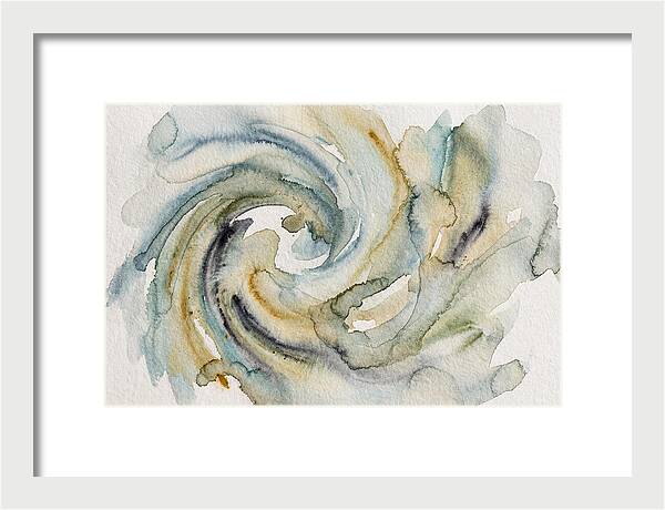Fluid Watercolor Swirls