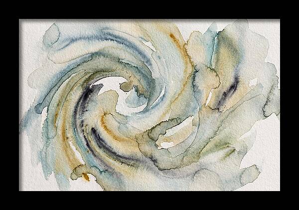 Fluid Watercolor Swirls