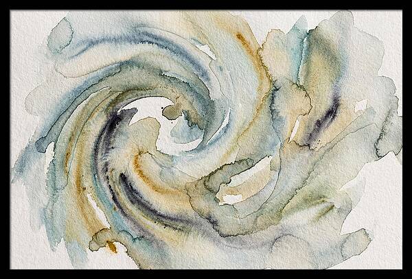 Fluid Watercolor Swirls