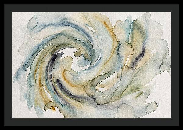 Fluid Watercolor Swirls