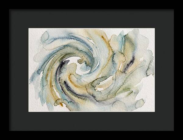 Fluid Watercolor Swirls