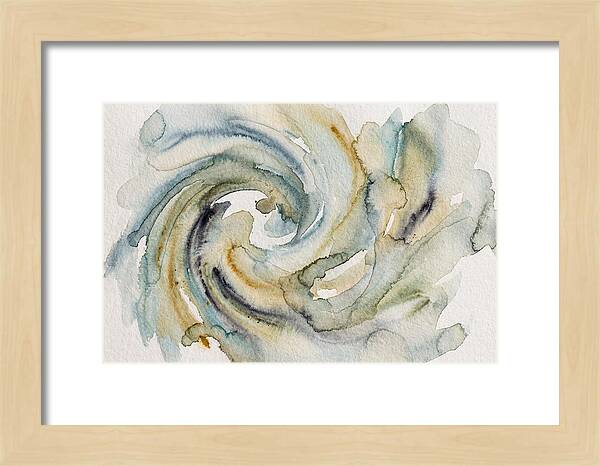 Fluid Watercolor Swirls