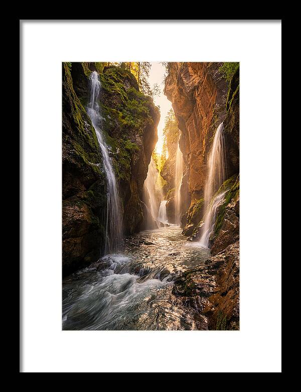 Flume Gorge Waterfall Serenity