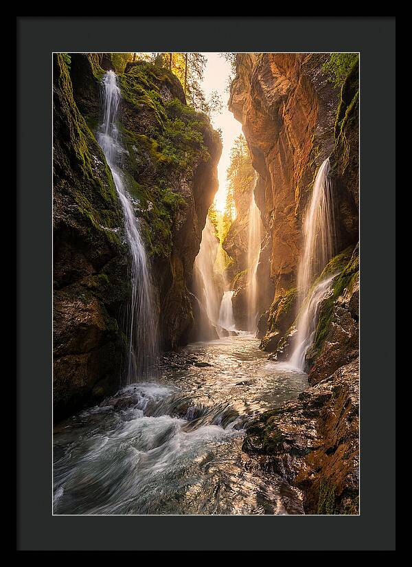 Flume Gorge Waterfall Serenity