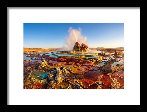 Fly Geyser Eruption