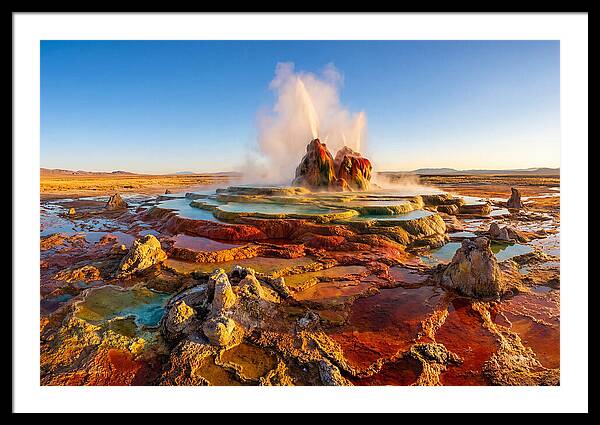Fly Geyser Eruption