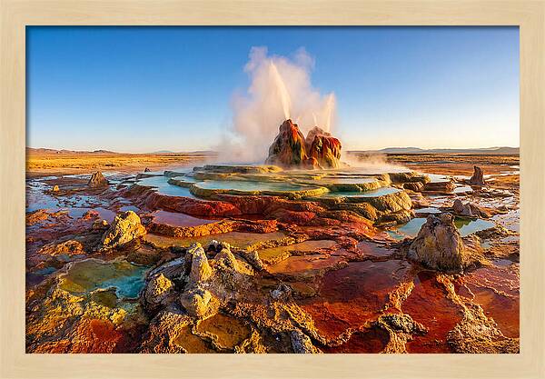 Fly Geyser Eruption