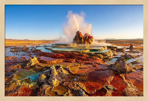 Fly Geyser Eruption