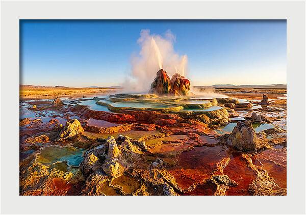 Fly Geyser Eruption