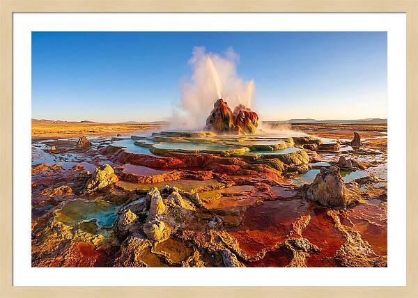 Fly Geyser Eruption