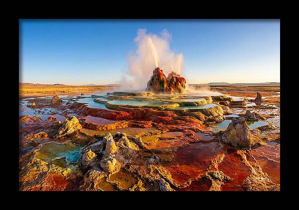 Fly Geyser Eruption